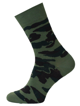 Herren Socken mit camouflage Muster  khaki camouflage